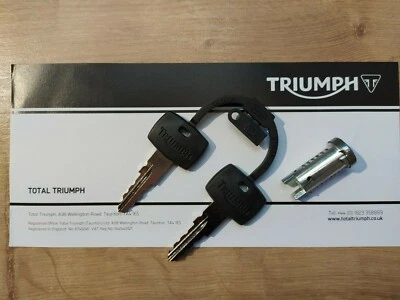 Triumph Tiger 800 Explorer 1200 Pannier Locks + Key (3 Locks + 2 Key) - Image 1 of 2