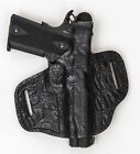 On Duty Conceal RH LH OWB Leather Gun Holster For Glock 20 21