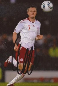 DENMARK & COPENHAGEN: WILLIAM KVIST SIGNED 6x4 ACTION PHOTO+COA - Picture 1 of 1