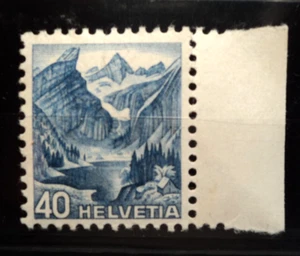 DN Schweiz (1948) 505 postfrisch vom rechten Seitenrand ...... MW: 40.- - Picture 1 of 2
