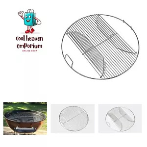 Store 22 Inch Stainless Steel Grill Grate Round Hinged Cooking Grill Grate Us... - Picture 1 of 6