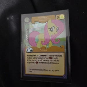 my little pony ccg Rare Boosted Fluttershy Beastmaster Foil Boosted - Picture 1 of 1