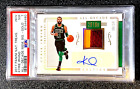 PSA 7 NM SSP #D 10/10 ! KYRIE IRVING 2017 GOLD NATIONAL TREASURES AUTO G3740