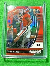SONY MICHEL PRIZM RED CARD JERSEY #1 PATRIOTS 2020 Prizm DP REFRACTOR RED PRIZM 