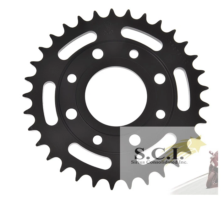 HONDA CB200 CB200T CB250 NIGHTHAWK 33T REAR SPROCKET JTR279.33 - Image 1 of 3
