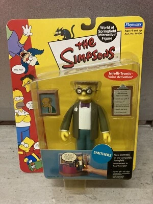Figura de acción F1 Playmates Simpsons World of Springfield Smithers Foto 1 de 3