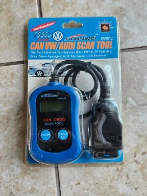Escáner de código automático Konnwei KW812 CAN OBD2 EOBD lector de errores de automóvil diagnóstico de automóvil Sc Foto 1 de 2