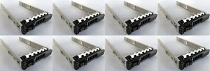 8 x NEW Original Dell 2.5" 8FKXC SAS/SSD/SATA Drive Caddy Tray R630 R720 R730 - Picture 1 of 1