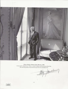 Prinz Rainier III ECHTE handsigniert 8,5x11" Foto JSA COA handsigniert Monaco - Bild 1 von 2