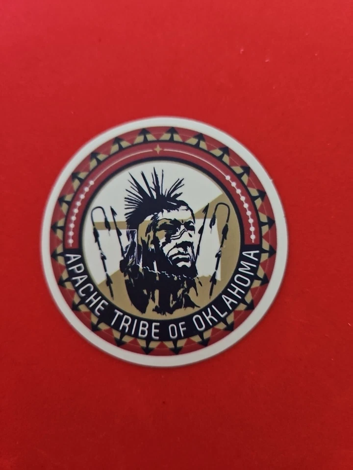Native American Sticker Apache Tribe Of Oklahoma Sticker - Image 1 of 1