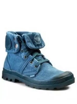 *NUEVO EN CAJA* Botas Chukka Sueltas Pallabrouse Paladio Para Hombre Azul Legión/Alta Elevación Foto 1 de 4