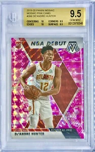 2019-20 Panini Mosaic DeAndre Hunter Pink Camo Rookie RC BGS 9.5 Gem Mint๐ฅ๐ - Picture 1 of 2