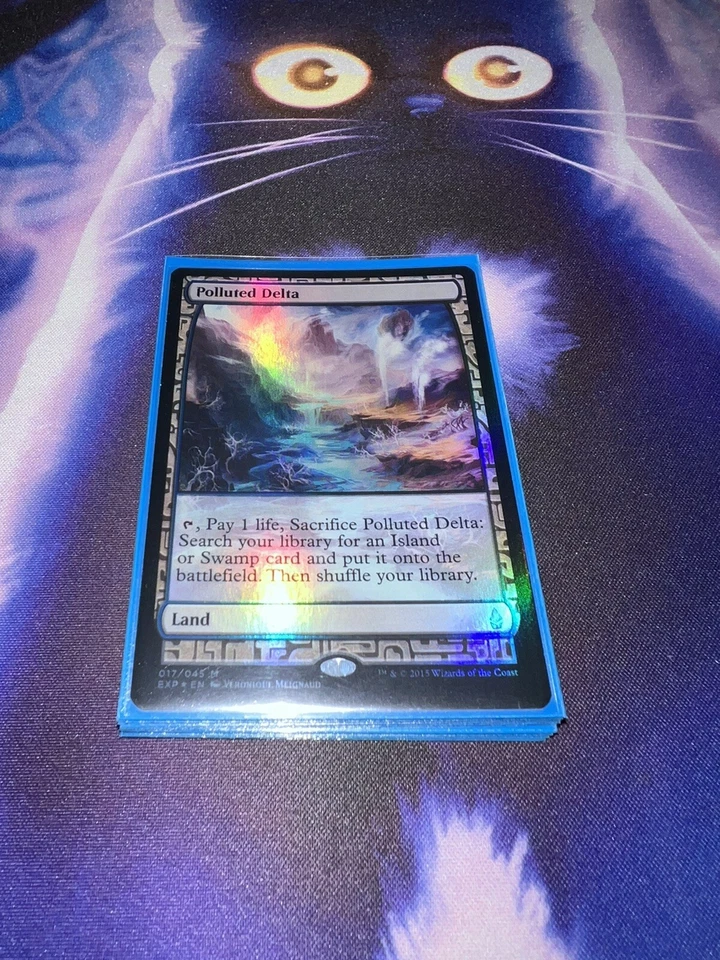 Mtg Singles - Polluted Delta - Battle For Zendikar Expedition - Foil - LP - Image 1 of 1