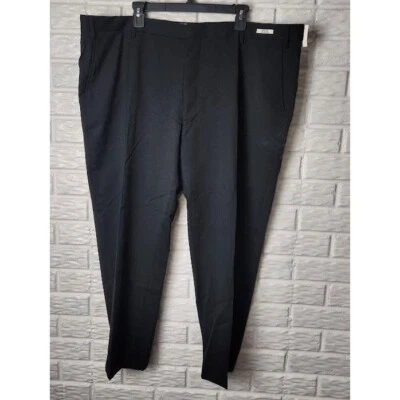 Traje Jos A Bank 1905 ajustado frente plano pantalones separados $220 venta al por menor talla 46 negro Foto 1 de 4