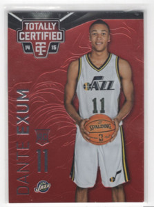 2014-15 Totally Certified Platinum Red #145A Dante Exum /279 - NM-MT