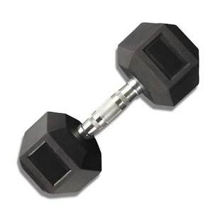 45kg Muscle Motion Rubber Hex Dumbbells (Sold Individually) - Picture 1 of 4