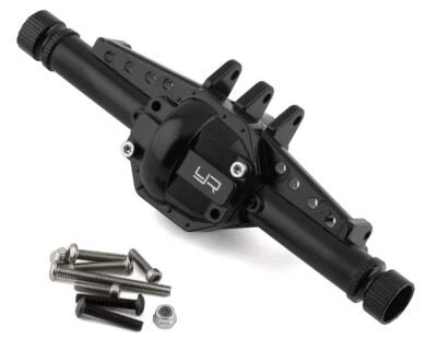 Yeah Racing Axial SCX10 II Front/Rear Aluminum Axle Housing (Black) - Image 1 of 2