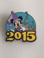 disney pin 111670 Minnie Mouse 2015 Disneyland princess castle magic kingdom
