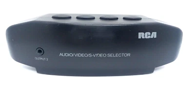 RCA VH911 Audio Video Selector 1S- Video out,  4- Video In - Image 1 of 4