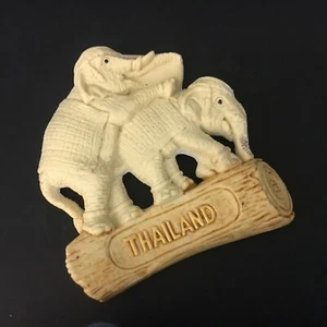 Imanes de nevera dos elefantes estatuilla apareamiento hacer el amor tono desnudo decoración de cocina - Imagen 1 de 10