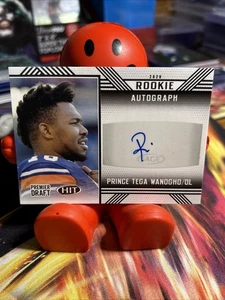 2020 Sage Hit Rookie Auto Prince Tega Wanogho #A24 Auto - Picture 1 of 3