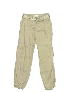 Abercrombie & Fitch Girls Brown Cargo Pants 9 - Picture 1 of 2