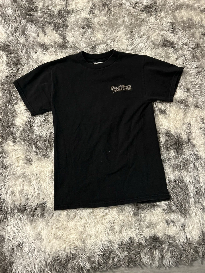 Camiseta Negra Ragtime The Musical Broadway Tultex EE. UU. De Colección S Años 90 Rara Elenco Foto 1 de 4