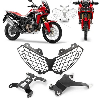 Capa protetora para lente de farol compatível com HONDA CRF1000L AFRICA TWIN CRF 1000LCRF - Imagem 1 de 4