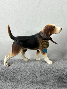 Vintage Napcoware Beagle Champion 6 1/2 Inches Long Porcelain - Picture 1 of 11