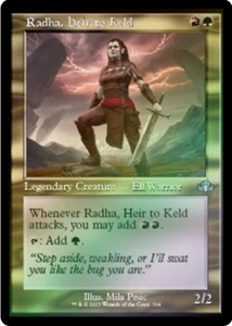 Radha, Heir to Keld 364 Retro Frame Dominaria Remastered Foil MTG Uncommon - Picture 1 of 1