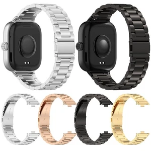 Stainless Steel Band Watch Strap ForMi Band 9 Pro/Mi Band 8 Pro/Redmi Watch 4 - Picture 1 of 15
