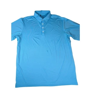 Adidas Men's Climalite Blue Performance Golf Polo Shirt Size XL Casual Outdoor - Picture 1 of 7