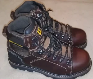 NEW CAT Men's Alaska 2.0 ST Steel Toe Boots Work Shoes 6" Mens US 8 Medium EH - Picture 1 of 13