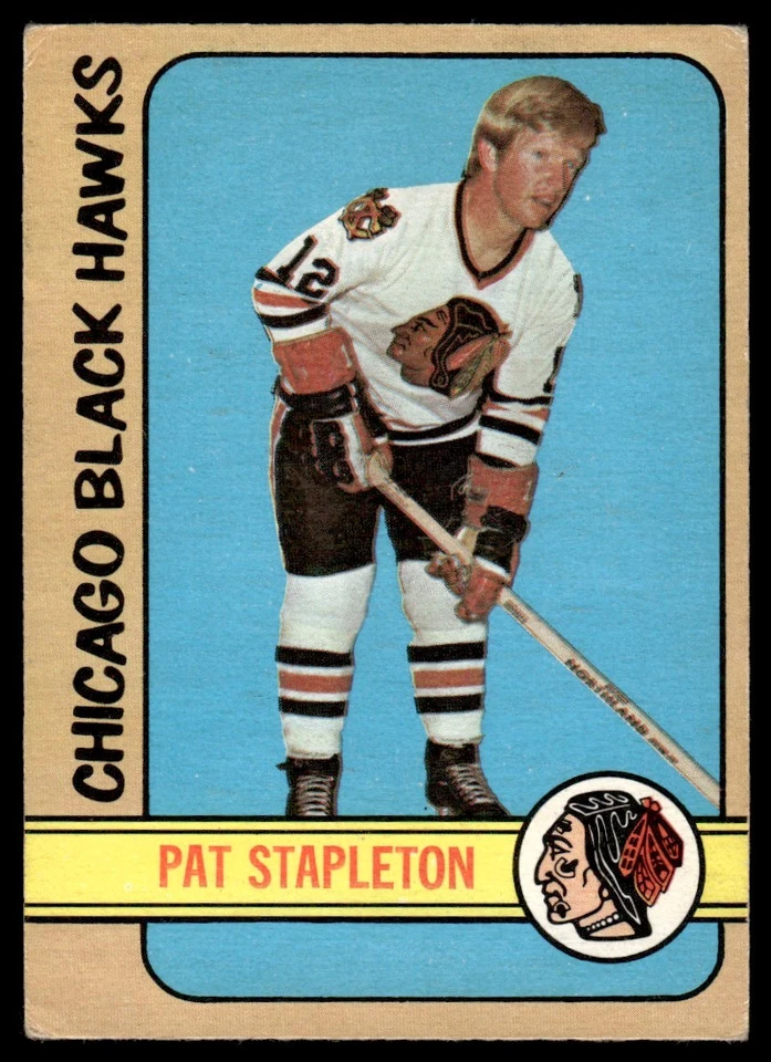 1972-73 O-Pee-Chee **C** ! Pat Stapleton Chicago Blackhawks #4 - Image 1 of 2