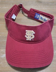 Florida State Seminoles NCAA Embroidered Adjustable Visor Maroon Red - The Game - Picture 1 of 5