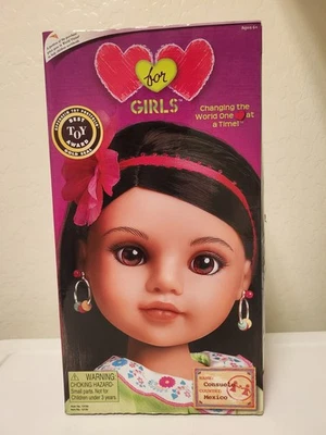 Muñeca Hearts for Hearts Niñas Consuelo De México Corazones 4 Corazones Étnica 2017 Foto 1 de 4