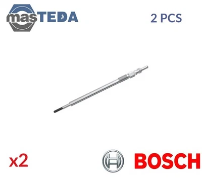 0 250 603 024 GLÜHKERZE GLÜHKERZEN BOSCH 2PCS FÜR MERCEDES-BENZ C-CLASS - Image 1 of 4