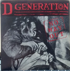 D GENERATION WHITE VINYL 7" NO WAY OUT / GUITAR MAFIA JESSE MALIN GASATANKA 1993 - Picture 1 of 2