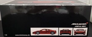 Paul s Model Art 110133022 McLaren MP4-12C 2011 Red Metallic - Picture 1 of 11