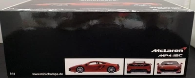 Paul s Model Art 110133022 McLaren MP4-12C 2011 Red Metallic - Image 1 of 4