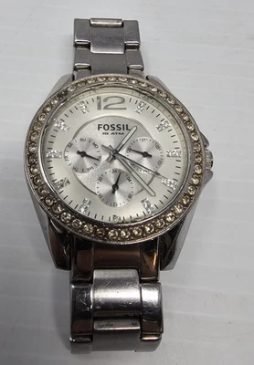 Fossil ES3202 Women's Riley Quartz SilverStainless Steel Watch 38mm - Image 1 of 4