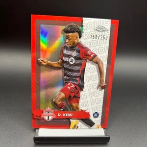 2024 Topps Chrome MLS #56 Deandre Kerr Pitch Prodigies Rose Gold RC /250 - Picture 1 of 2