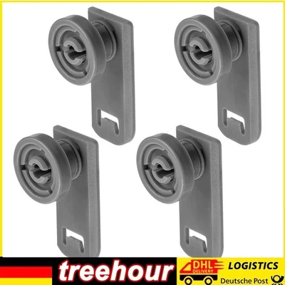 2/4X Oberkorbrolle passend wie Miele 7649011 für Besteckschublade Geschirrspüler - Bild 1 von 4