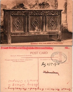Cofre de la Abadía de Malmesbury postal Inglaterra Reino Unido idea de regalo - Imagen 1 de 1
