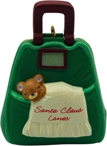Vintage Hallmark Keepsake Ornamento Bowling para Zzz's Ball Bag con Ratón 1993 - Imagen 1 de 6