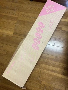 Máquina de tejer Amimumemo LK100 Japón cama plana manivela herramienta artesanal para piezas - Imagen 1 de 2