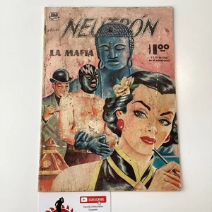 1962 Spanish Comics Neutron #14 Lucha Libre Foto Cómic Edar México Lucha Libre - Imagen 1 de 6