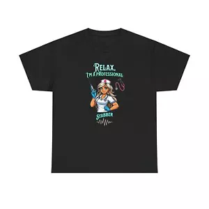 Funny Nurse Unisex Heavy Cotton Tee, Medical Nurse Gift, RN Shirt, Healthcare - Picture 1 of 9