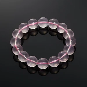Flyshop Jewelry Natural Starlight Pink Crystal Bracelet (Bead Dia. 9mm) - Picture 1 of 12