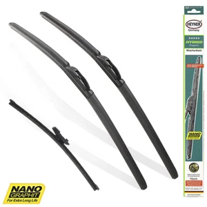 Wiper blades Will fit Seat Ibiza 2008-2011 Heyner Germany Quality HH24"16"TL13"V - Picture 1 of 12